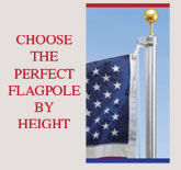 Flagpoles by Height